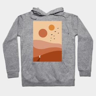 Alien landscape Hoodie